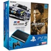 Sony PS3 Super Slim 500 GB + Uncharted 3 + Gran Turismo 5 (Bundle)