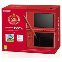 Nintendo DSi XL rot + New Super Mario Bros. (Bundle)