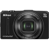 Nikon Coolpix S9700 schwarz Nikon Coolpix S9700 schwarz