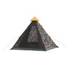 Easy Camp Tipi Pixel orange/schwarz Easy Camp Tipi Pixel orange/schwarz