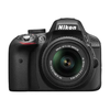 Nikon D3300 schwarz + AF-S DX 18-55mm VR II Nikon D3300 schwarz + AF-S DX 18-55mm VR II