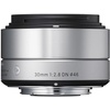 Sigma 30mm F2,8 DN Micro Four Thirds silber Sigma 30mm F2,8 DN Micro Four Thirds silber