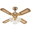WESTINGHOUSE Deckenventilator Princess Trio 105 cm Messing