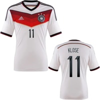 Adidas DFB Herren Heim Trikot Klose 2014 white/black/victory red/matte silver L Adidas DFB Herren Heim Trikot Klose 2014 white/black/victory red/matte silver L