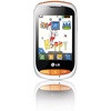 LG T310 Cookie Style weiß / orange