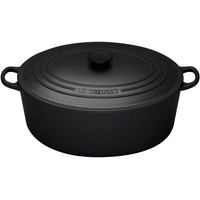LE Creuset Tradition Bräter 31 cm oval schwarz