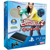Sony PS3 Super Slim 500 GB + Move Starter Pack + Sports Champions 2 (Bundle)