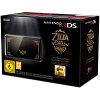 Nintendo 3DS schwarz + The Legend of Zelda: Ocarina of Time 3D (Bundle)