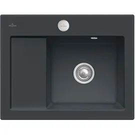 Villeroy & Boch Subway 45 Compact rechts weiß alpin + Excenterbetätigung + Lochbohrungen 1 + 2 + 3