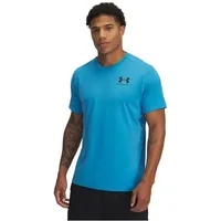 Under Armour Heatgear Fitted SS, ether Blue Black -