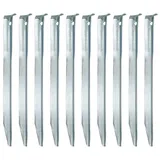 AMANKA 10 Stahl Heringe AMA-203 silber | Gr.: onesize