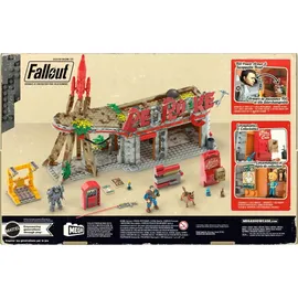 Mattel Fallout Red Rocket Bauspielzeug-Set mit 2 Figuren (824 Teile)