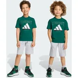 adidas MINECRAFT T-SHIRT-SET - Collegiate Green - 116