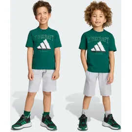 adidas MINECRAFT T-SHIRT-SET - Collegiate Green - 116