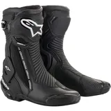 Alpinestars SMX Plus v2 Motorradstiefel, Schwarz Größe 48