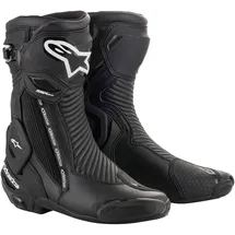 Alpinestars SMX Plus v2 Motorradstiefel, Schwarz Größe 48