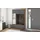 borchardt Möbel Kompakta Garderobenschrank 140 x 36 x 202 grau