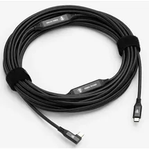 cobratether USB-C auf USB-C 10 m Schwarz