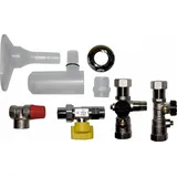 WOLF-Garten Wolf Anschluss-Set Gasthermen AP inkl. KFE-Hahn und therm. Sicherung