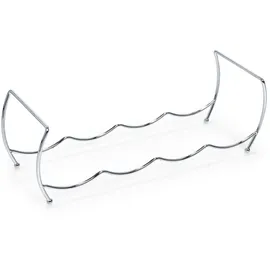 Zeller Weinregal 42 x 14 x 14 cm Silber