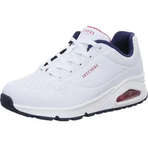 SKECHERS Uno - Stand On Air Weiß / Navy 36