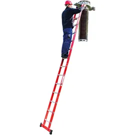 MUNK Sprossen-Anlegeleiter GFK/Alu 6 Sprossen