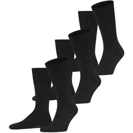 Falke Airport Socken 3er Pack Grau 47-48