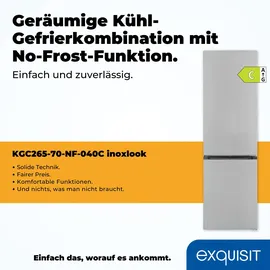 GGV Exquisit Exquisit KGC265-70-NF-040C inoxlook (811710501)