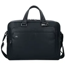Piquadro Black Square Computer Briefcase Black