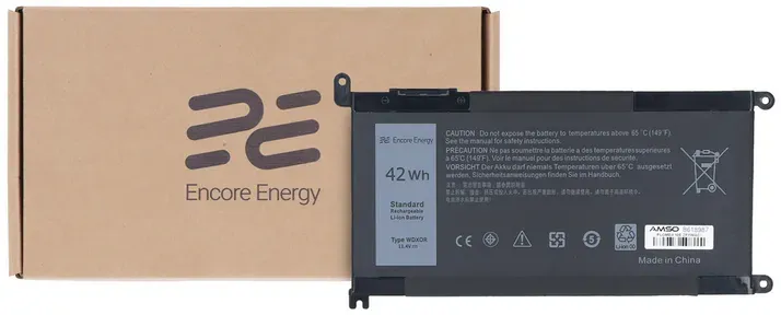 Neuer Encore Energy Akku für Dell Inspiron 13 5368 5378 5379 42Wh 11.4V 3680mAh WDXOR