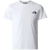 The North Face Teen Simple Dome Regular SS Tee tnf white (FN4) S