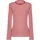 Thetru Damen Ringelshirt langarm rot-weiss – alltagstauglich (3XL)