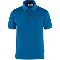 Fjällräven Crowley Pique Kurzarm-poloshirt - Alpine Blue - XS