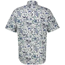Lerros Kurzarmhemd floral mint water M