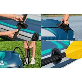 BESTWAY Schlauchboot 232 x 118 x 37 cm, 2 Personen,