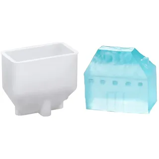 follwer0 JCRV Small house silicone mold, Acrylic, 1