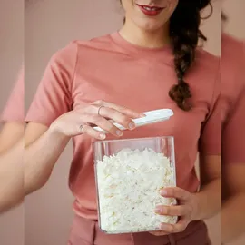 Mepal Modula Vorratsdose transparent weiß 22,4 x 16,0 x 16,7 cm 4,5 l