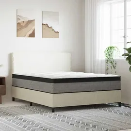vidaXL Matratze Taschenfederkern Medium Plus 160x200 cm