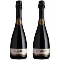 Caffo Mangilli Doc Brut Prosecco 2er Set Schaumwein Secco Alkohol 11% 2x750 ml