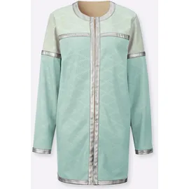 MAINPOL Lederimitat-Blazer in kalkmint-zartmint | Gr.: 40