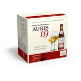 Riegele Geschenkbox Auris 19 - Goldenes Feuer - Das malzige Starkbier, Craft Beer aus Bayern (8 x 0,33l)