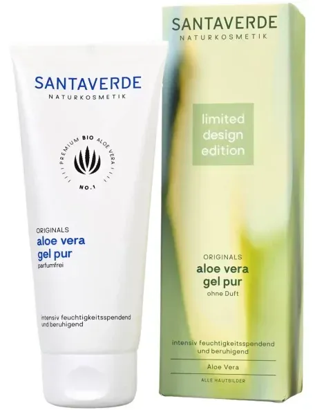 Santaverde Aloe Vera Gel Pur ohne Duft (Jubiläumsedition)