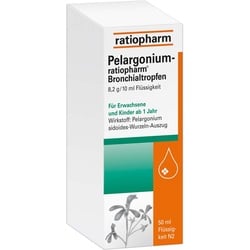 Pelargonium-Ratiopharm Bronchialtropfen 50 ml