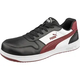 Puma Safety FRONTCOURT schwarz/rot - 48 - schwarz