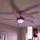 V-Tac LED Smart Deckenventilator 132 cm Silber