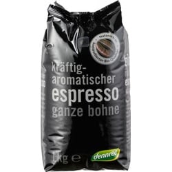 dennree Espresso ganze Bohne bio 1kg