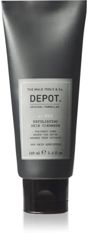 Depot 800 SKIN SPECIFICS NO. 802 EXFOLIATING SKIN CLEANSER Reinigungsgel mit Peelingwirkung für Herren 100 ml