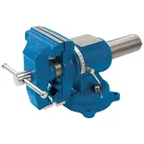 Silverline Tools Silverline 979965 Schraubstock mit Drehteller, 125 mm 360° X 360°