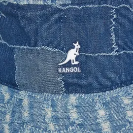 KANGOL Denim Mashup Bucket blau M
