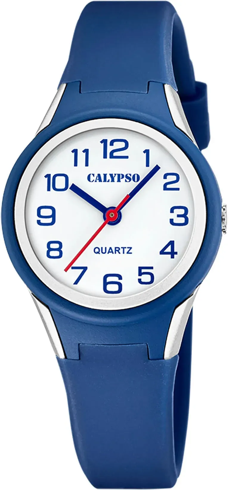 Quarzuhr CALYPSO WATCHES "Sweet Time, K5834/3" Armbanduhren blau (dunkelblau) Kinder Kinderuhren Armbanduhr, Kinderuhr, bis 10 bar wasserdicht, ideal als Geschenk